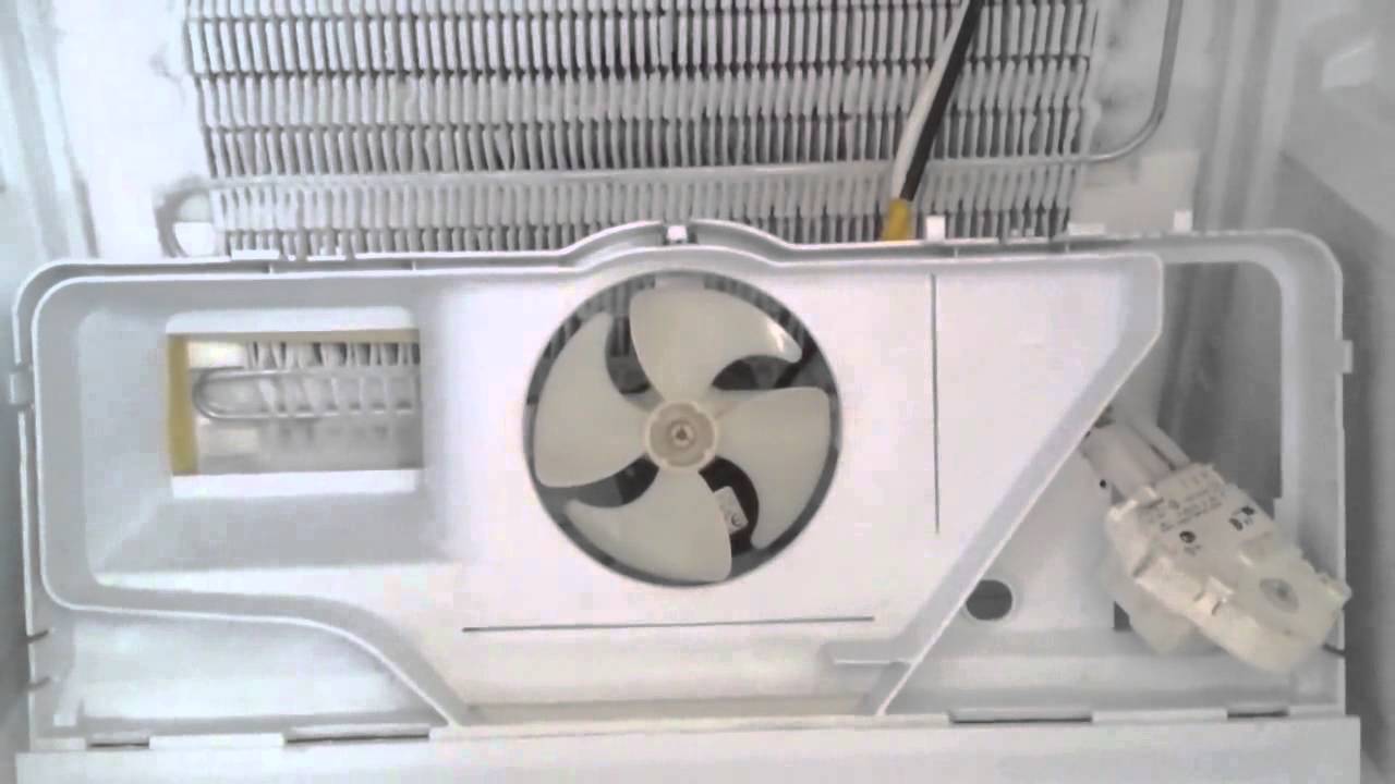 заменить вентилятор в холодильнике Indesit